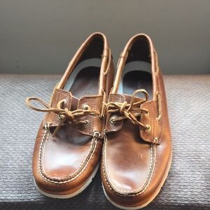 Timberland Sensorflex Leather Boat Shoe
